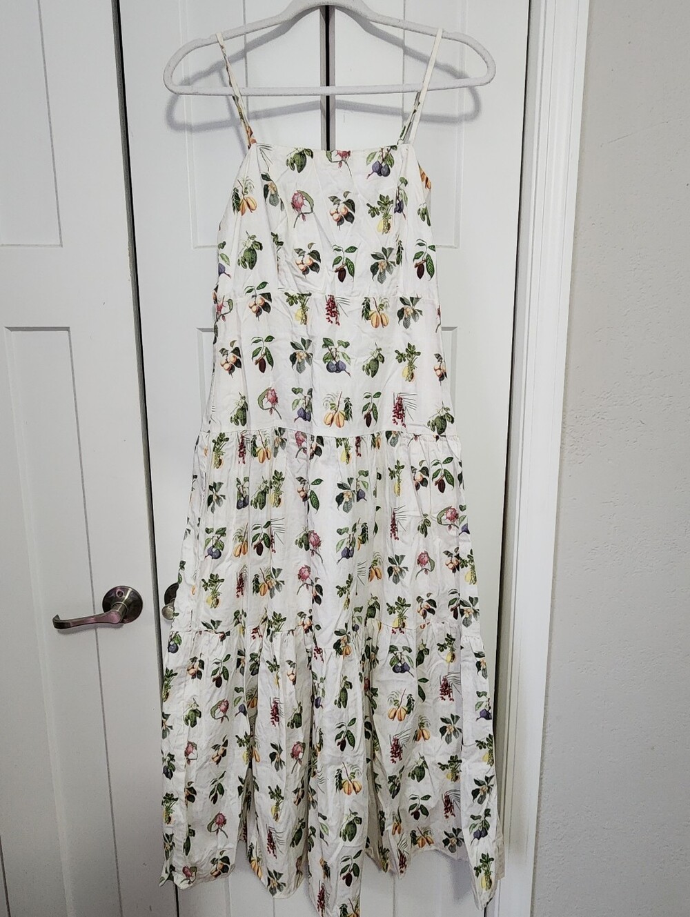 Petal And Pup White Floral Tiered Summer Dress